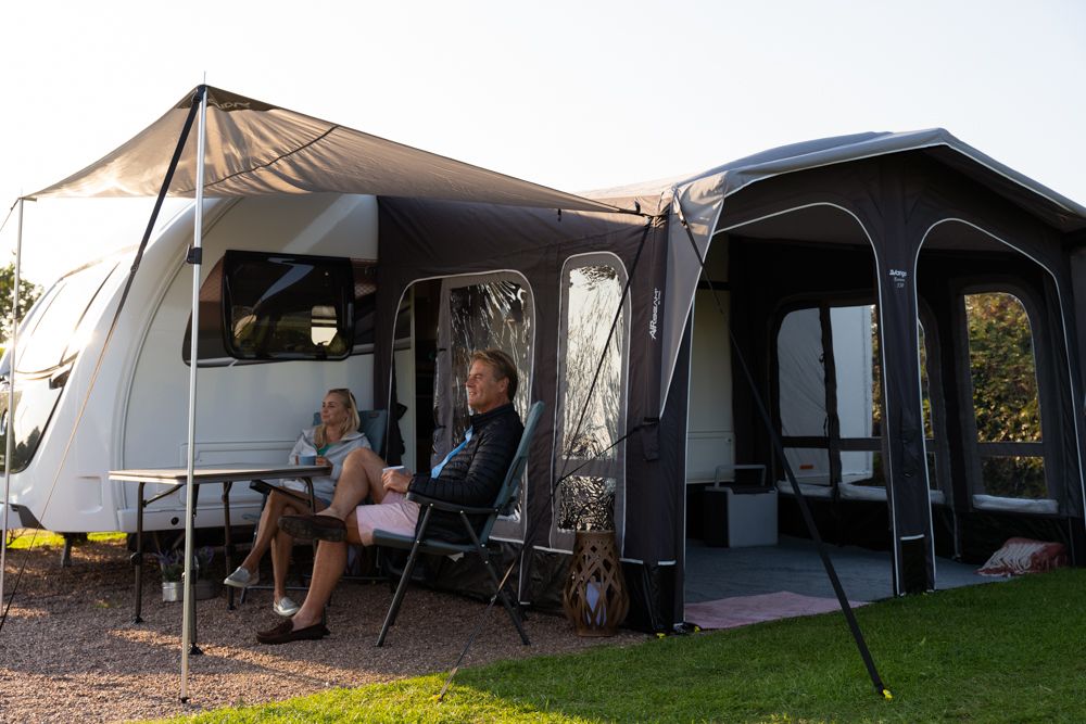 Vango Riviera 330 Air Elements ProShield Inflatable Caravan Porch Awning - Package Deal