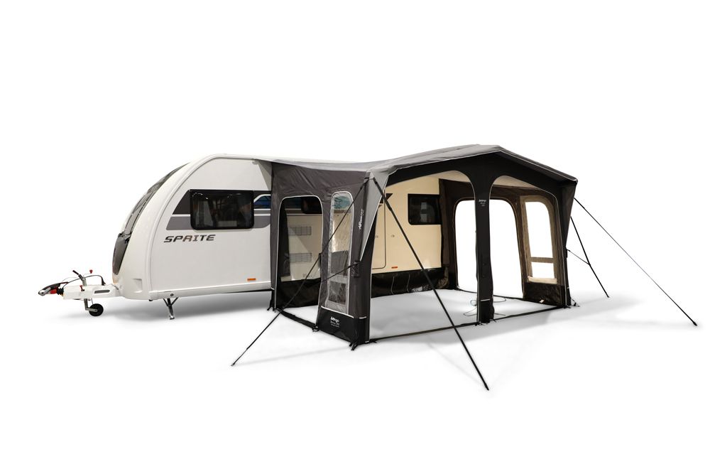Vango Riviera 390 Air Elements ProShield Inflatable Caravan Porch Awning - Package Deal