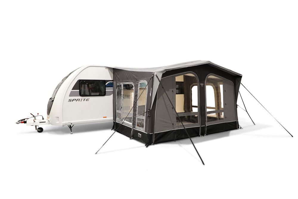 Vango Riviera 390 Air Elements ProShield Inflatable Caravan Porch Awning - Package Deal