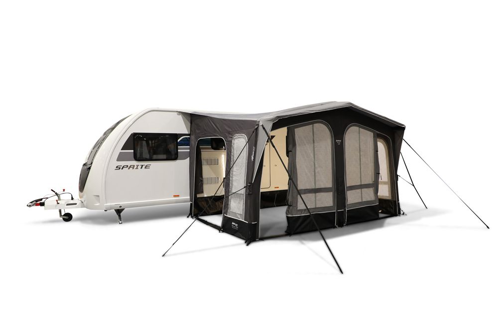 Vango Riviera 390 Air Elements ProShield Inflatable Caravan Porch Awning - Package Deal