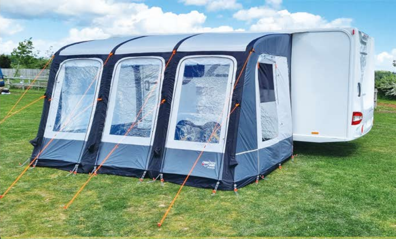 Camptech Starline 390 Inflatable Air Caravan Porch Awning  (FREE CARPET INC)