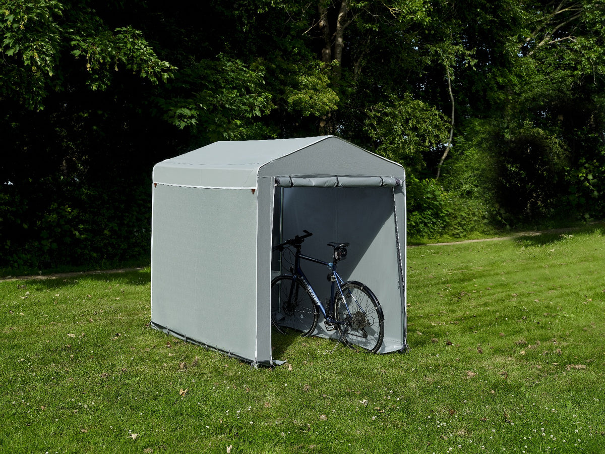 tent isabella Space Storage Outsunny Standmarkise, 402,5cm x Front door Maat:4m/62 Größe wählen:L