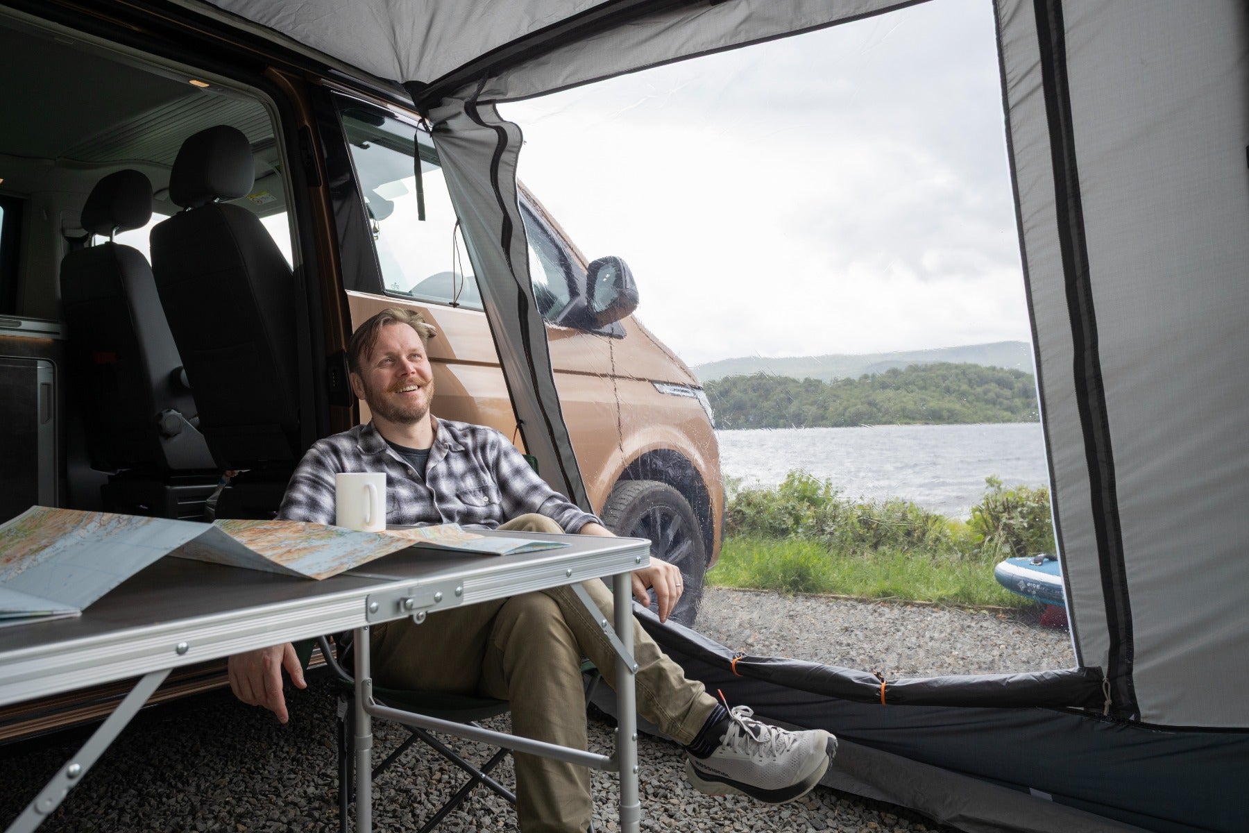 Vango Sunlight Poled Campervan Awning/Canopy