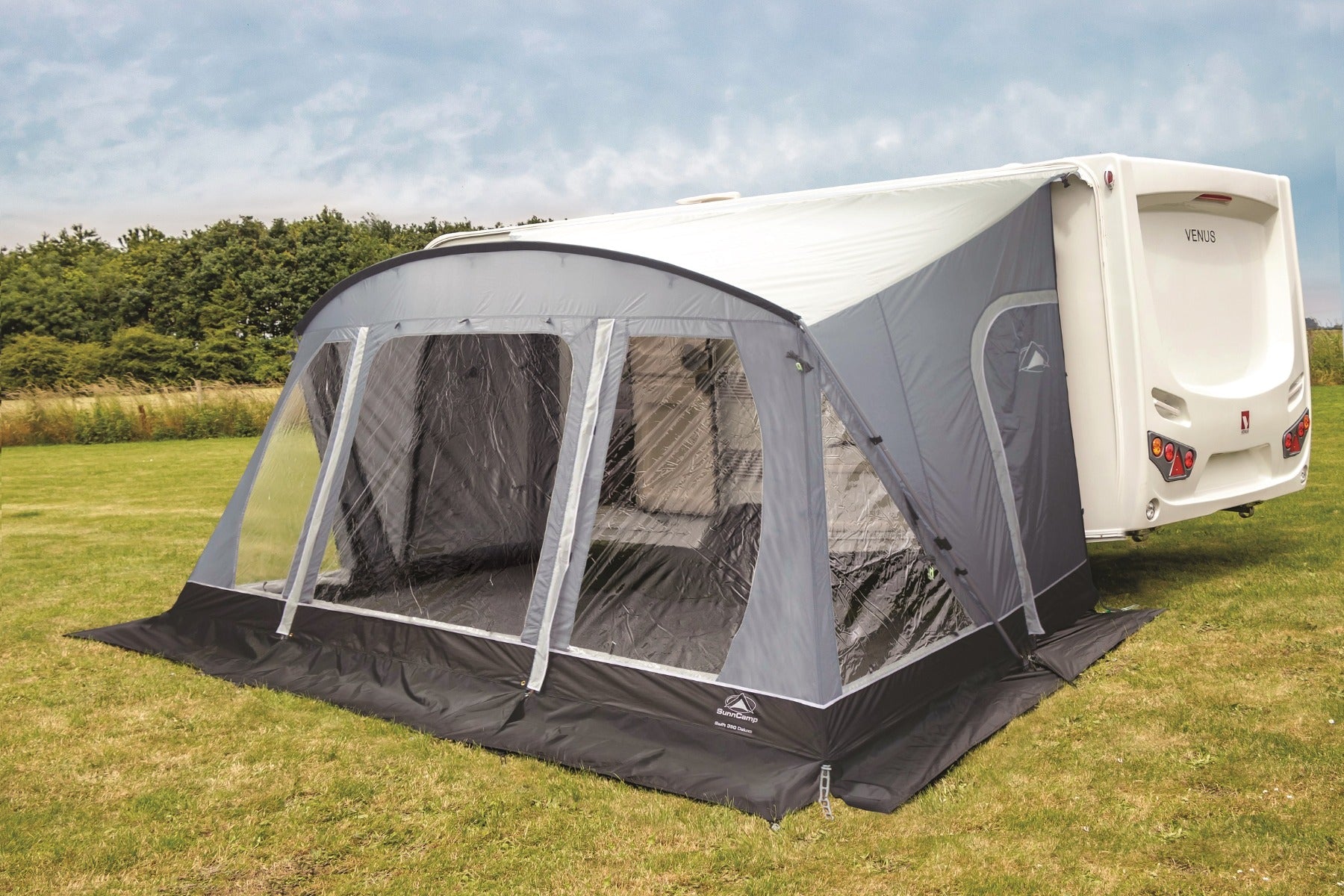 Sunncamp Swift Deluxe 390 SC Caravan Porch Awning