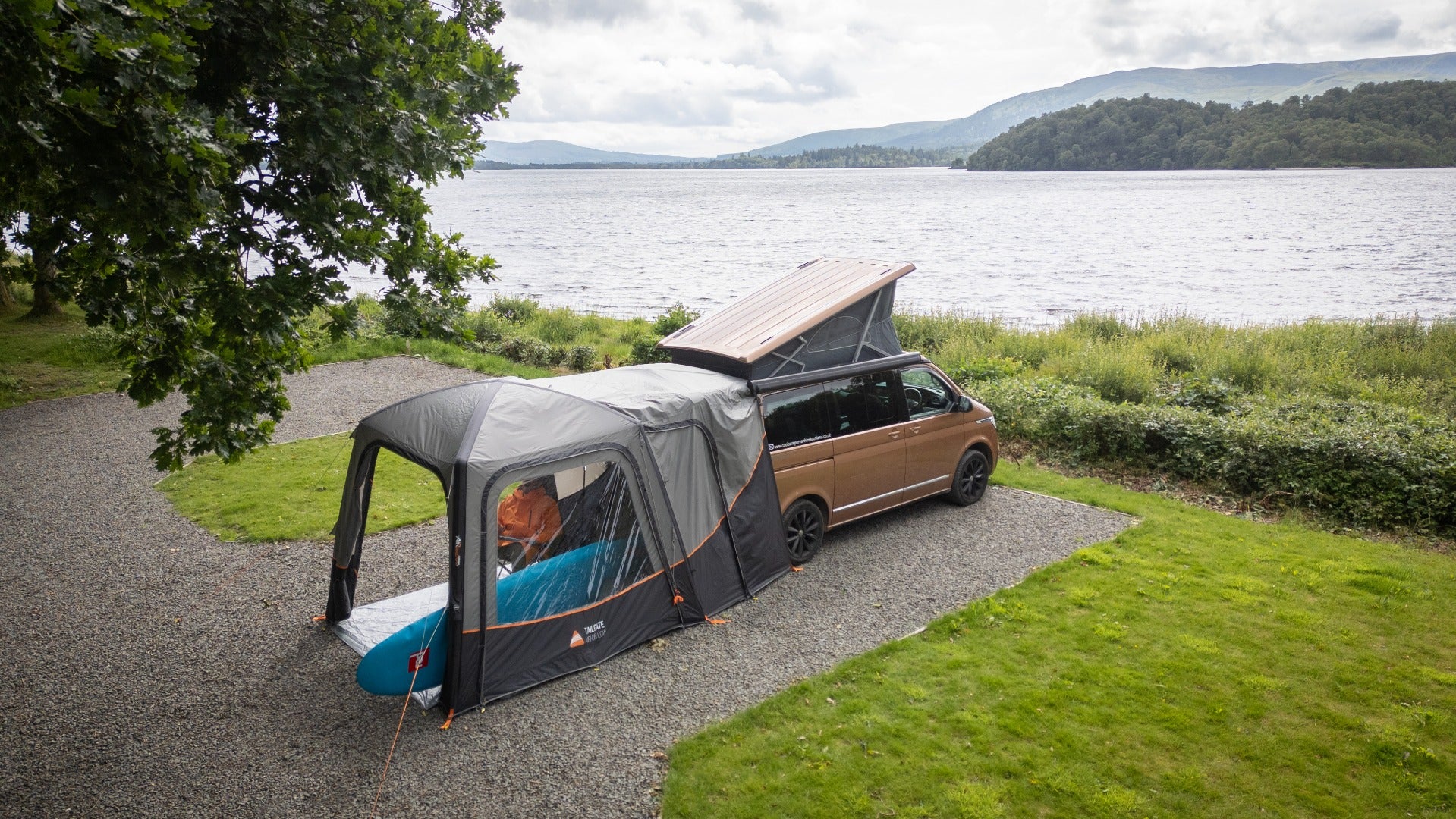 Vango Tailgate Airhub II Low Inflatable Driveaway Awning