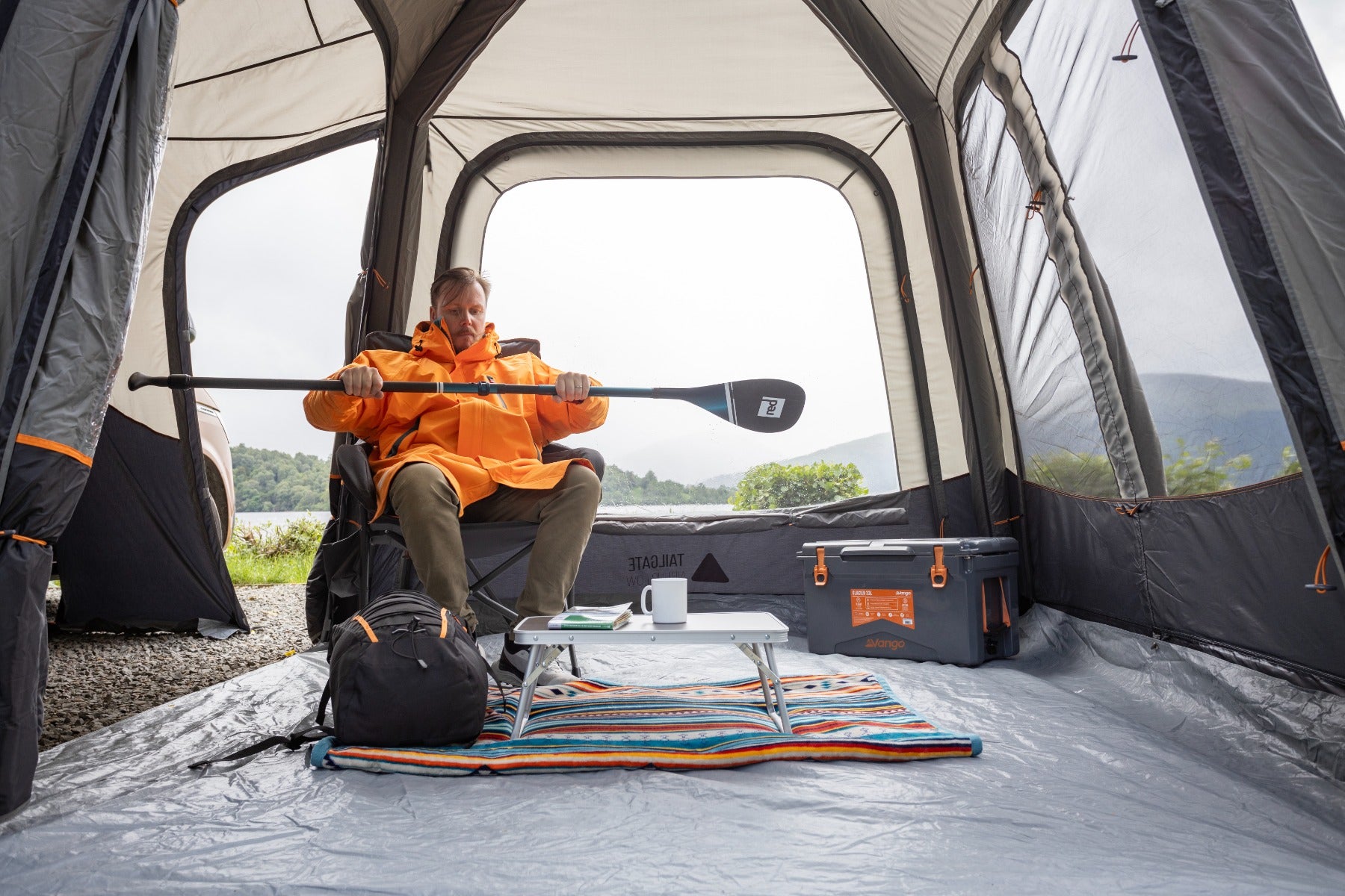 Vango Tailgate Airhub II Low Inflatable Driveaway Awning