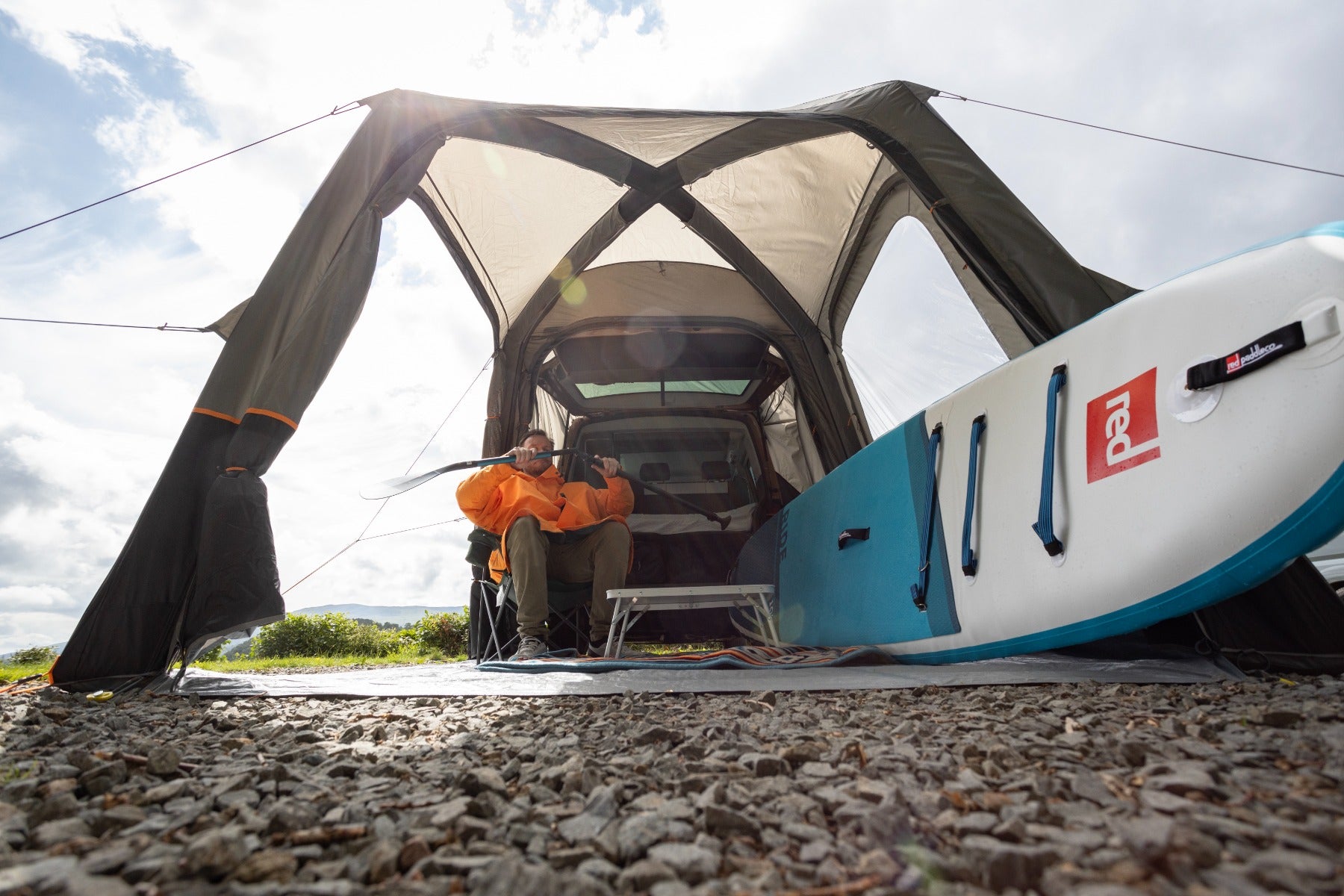 Vango Tailgate Airhub II Low Inflatable Driveaway Awning