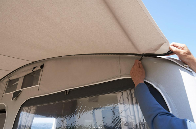 Ventura Front Sun Canopy for Dove 350 Awning