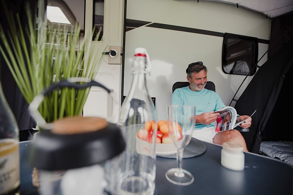 Vango Riviera 390 Air Elements ProShield Inflatable Caravan Porch Awning - Package Deal
