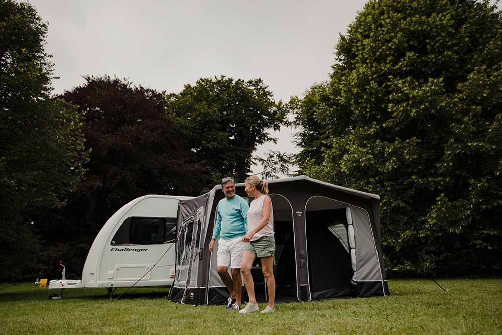 Vango Riviera 390 Air Elements ProShield Inflatable Caravan Porch Awning - Package Deal
