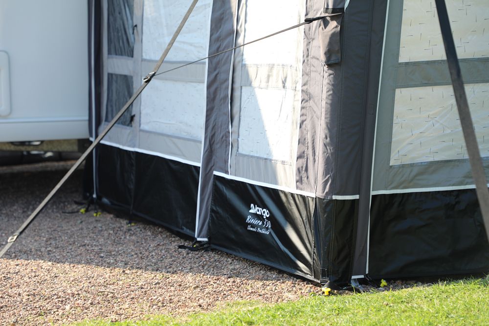 Vango Riviera 330 Air Elements ProShield Inflatable Caravan Porch Awning - Package Deal