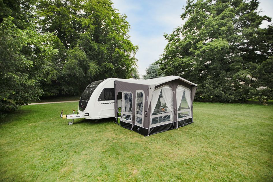 Vango Riviera 330 Air Elements ProShield Inflatable Caravan Porch Awning - Package Deal