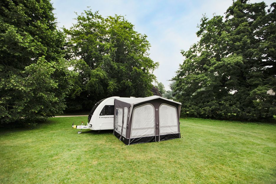 Vango Riviera 330 Air Elements ProShield Inflatable Caravan Porch Awning - Package Deal