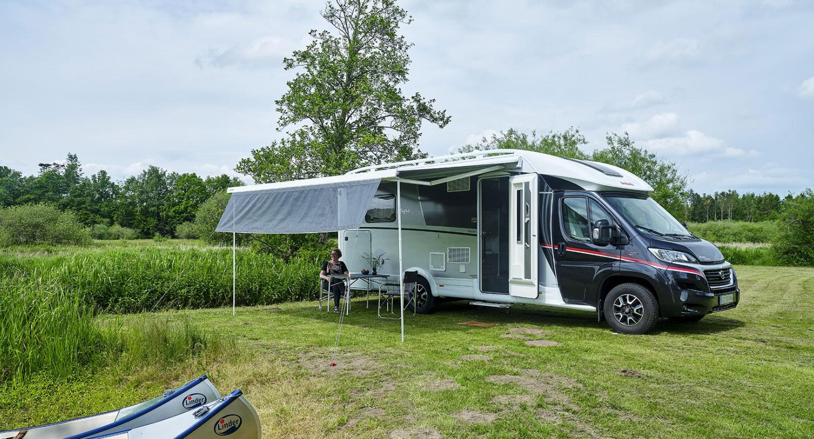 Isabella Front Net for Campervan Sunshades