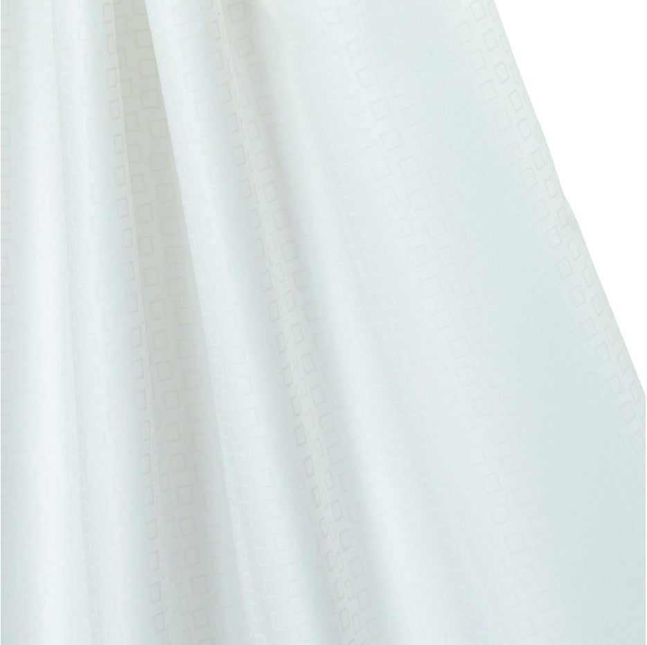 Isabella Buddy Cube Cream Curtain Set