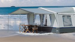 Inaca Front Sun Canopy for Caravan Awnings
