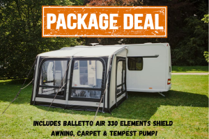 Vango Balletto Air 330 Elements Shield Caravan Porch Awning 