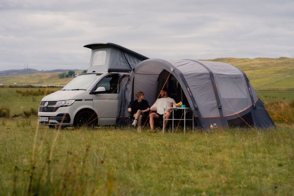 Vango Cove III Air Low Driveaway Campervan Awning Glossop Awnings