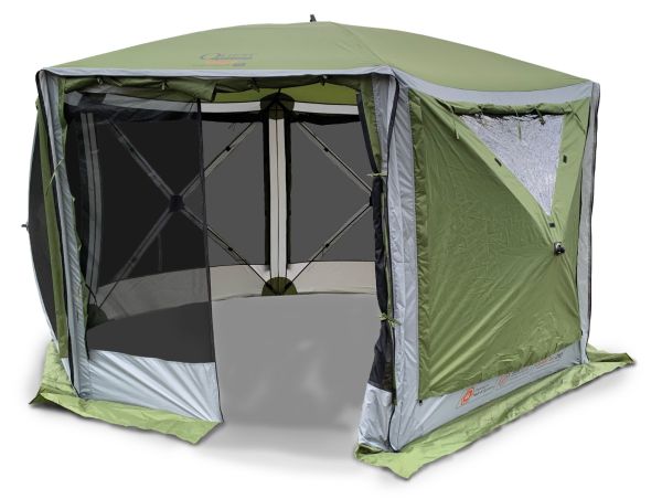 Pop up canopy with net top