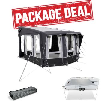 Dometic Ace Air All Season 400 S Inflatable Caravan Porch Awning (Package Deal)