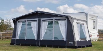 Camptech Hampton DL Air Inflatable Full Seasonal Caravan Awning 2023