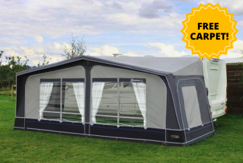 Camptech Savanna DL Seasonal Full Caravan Awning (FREE CARPET INC)